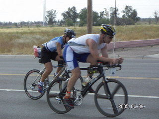 Arizona Ironman cyclists