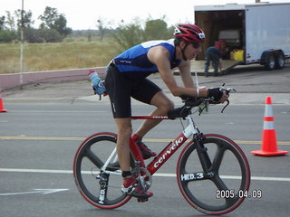 Arizona Ironman cyclists