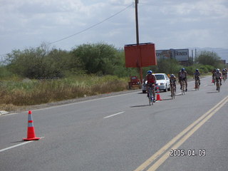 Arizona Ironman cyclists