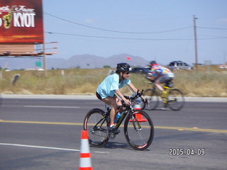 Arizona Ironman cyclists