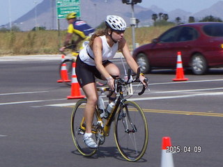 Arizona Ironman cyclists