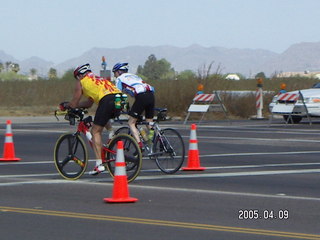 Arizona Ironman cyclists