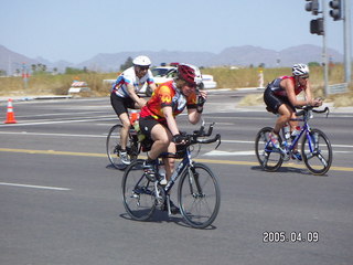 Arizona Ironman cyclists