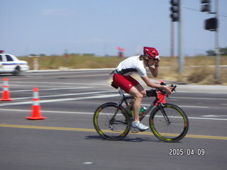 Arizona Ironman cyclists