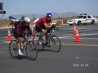 Arizona Ironman cyclists