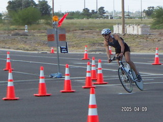 Arizona Ironman cyclists