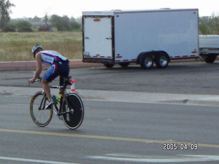 Arizona Ironman cyclists