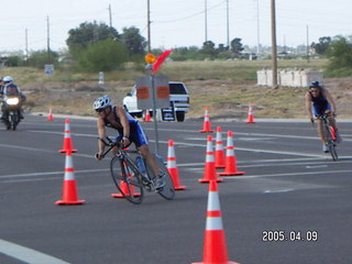 Arizona Ironman cyclists