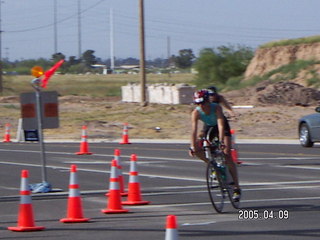 Arizona Ironman cyclists