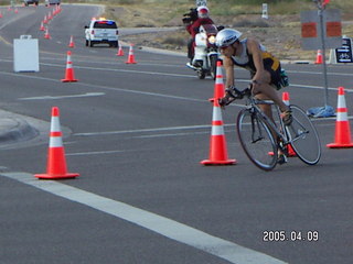 Arizona Ironman cyclists