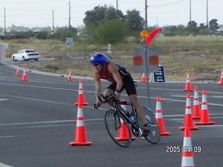 Arizona Ironman cyclists