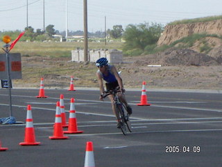 Arizona Ironman cyclists