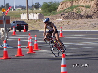 Arizona Ironman cyclists