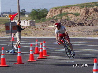 Arizona Ironman cyclists