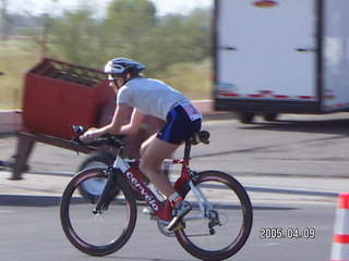 Arizona Ironman cyclists