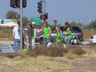 Arizona Ironman cyclists