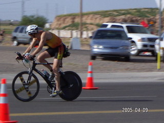 Arizona Ironman cyclists