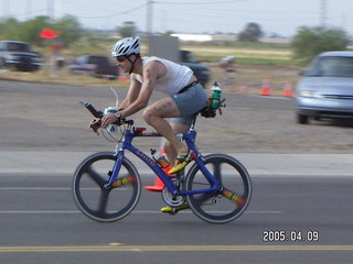 Arizona Ironman cyclists