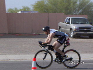 Arizona Ironman cyclists