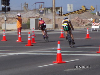 Arizona Ironman cyclists