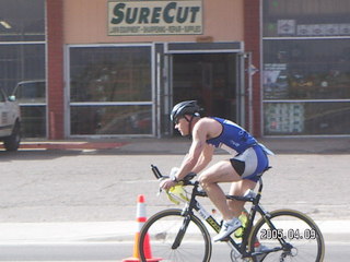 Arizona Ironman cyclists