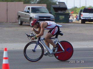 Arizona Ironman cyclists