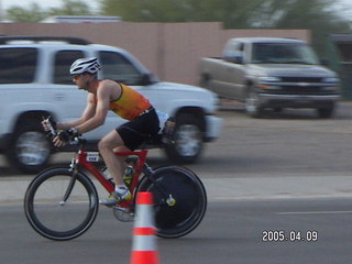 Arizona Ironman cyclists