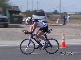 Arizona Ironman cyclists