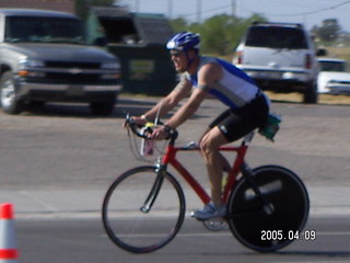 Arizona Ironman cyclists