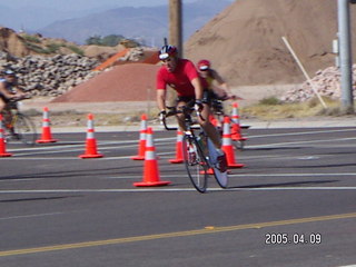 Arizona Ironman cyclists