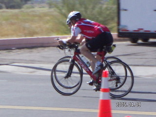 Arizona Ironman cyclists