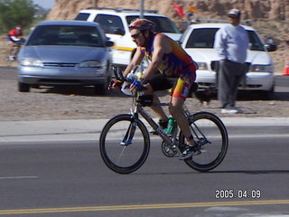 Arizona Ironman cyclists