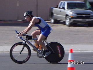 Arizona Ironman cyclists