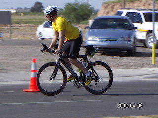 Arizona Ironman cyclists