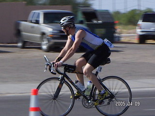 Arizona Ironman cyclists