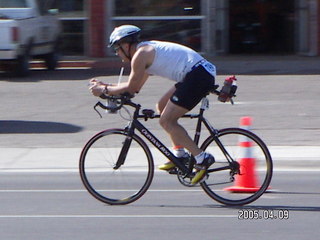 Arizona Ironman cyclists