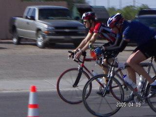 Arizona Ironman cyclists