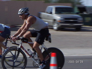 Arizona Ironman cyclists