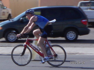 Arizona Ironman cyclists