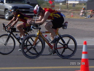 Arizona Ironman cyclists