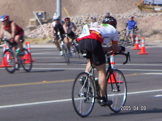 Arizona Ironman cyclists