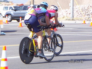 Arizona Ironman cyclists