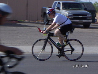 Arizona Ironman cyclists