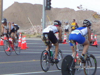 Arizona Ironman cyclists