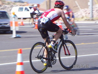 Arizona Ironman cyclists