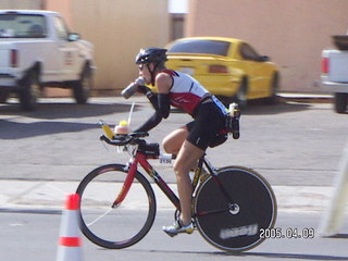 Arizona Ironman cyclists