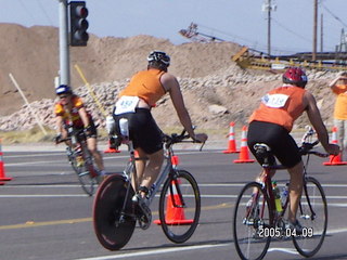 Arizona Ironman cyclists