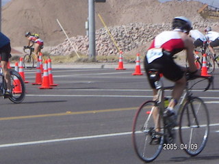 Arizona Ironman cyclists