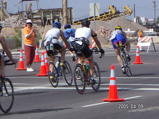 Arizona Ironman cyclists