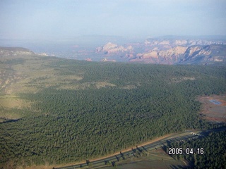 Oak Creek Canyon region -- aerial